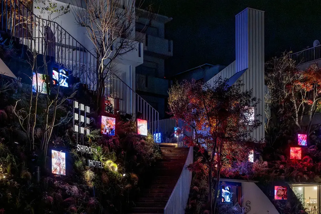 白井屋ホテル　開業5周年記念イベント「蜷川実花 with EiM at SHIROIYA」白井屋ホテルアートイルミネーショ2025 《Pulse of Lives》開催中 画像 3