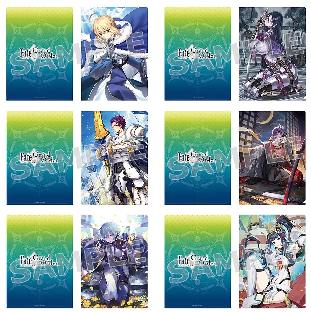 「Fate/Grand Order Servant Art Chronicle -最終再臨展-」で発売された商品がアニメイトで予約受付開始！　522種から選べるアクスタやクリアファイルが購入できる!! 画像 4