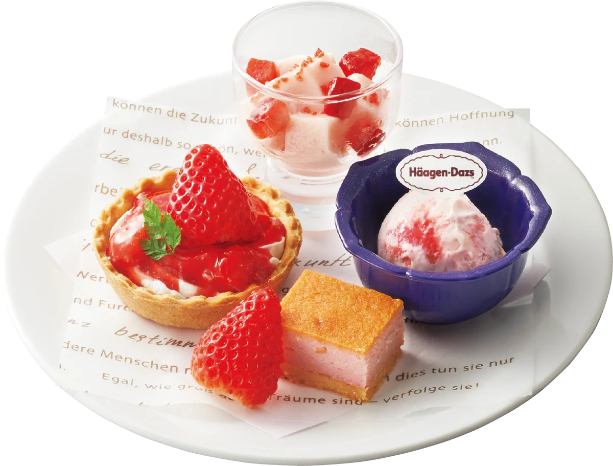 【和食さと】和食さと×渋谷凪咲さん　コラボスイーツ『ごほうびいちご』!! 画像 4