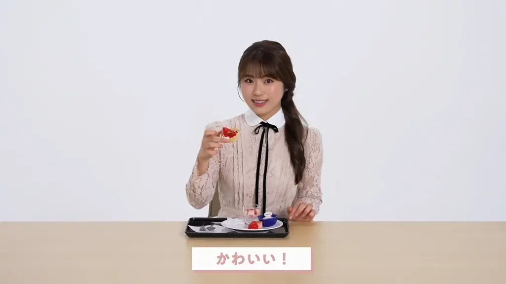 【和食さと】和食さと×渋谷凪咲さん　コラボスイーツ『ごほうびいちご』!! 画像 8