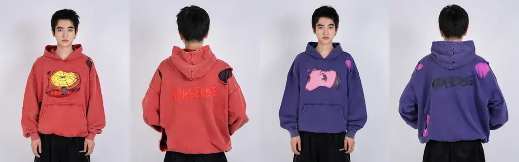 【『ダンダダン』コラボアパレル独占販売】日本発の次世代アパレルブランドNØИSENSEと大人気TVアニメ 『ダンダダン』 コラボ、EXCLUSIVE POP UPイベント12月8日（月）より開催決定！ 画像 11