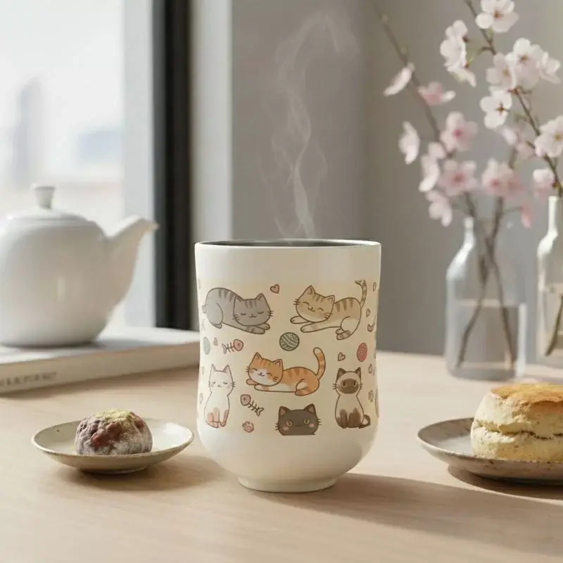 360度印刷ゆのみ発売