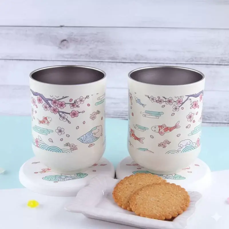 ME-Qから新登場！360度フルカラー印刷対応「オリジナル真空二重ゆのみ（300ml）」が1個から作成可能に！（2025/01/15） 画像 2