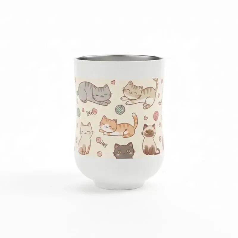 ME-Qから新登場！360度フルカラー印刷対応「オリジナル真空二重ゆのみ（300ml）」が1個から作成可能に！（2025/01/15） 画像 3