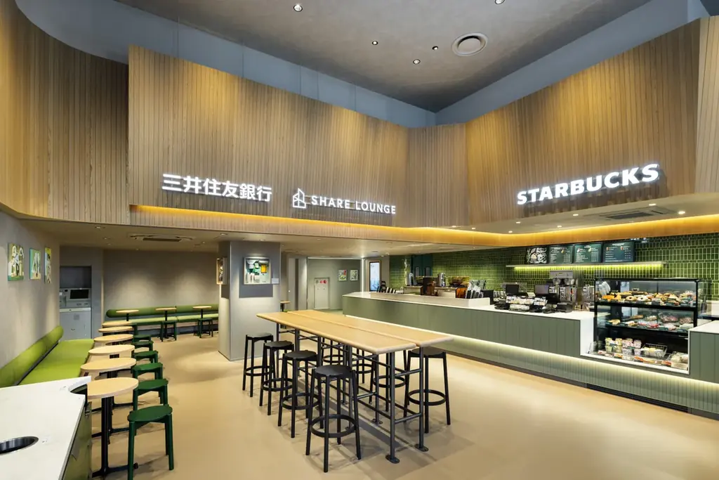 銀行・カフェ・オフィスが一体になった新店舗「Olive LOUNGE 新宿通」が12月8日オープン 画像 2