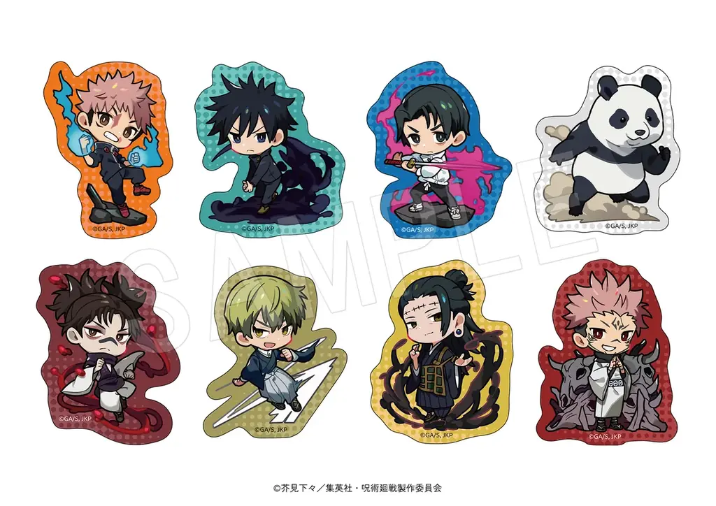 TVアニメ「呪術廻戦」より、人気イラストレーター「くるみつ」氏による描き起こしイラストを使用した新作グッズが「ジャンプフェスタ2026」で登場！中外鉱業ブースにて先行販売決定！ 画像 6