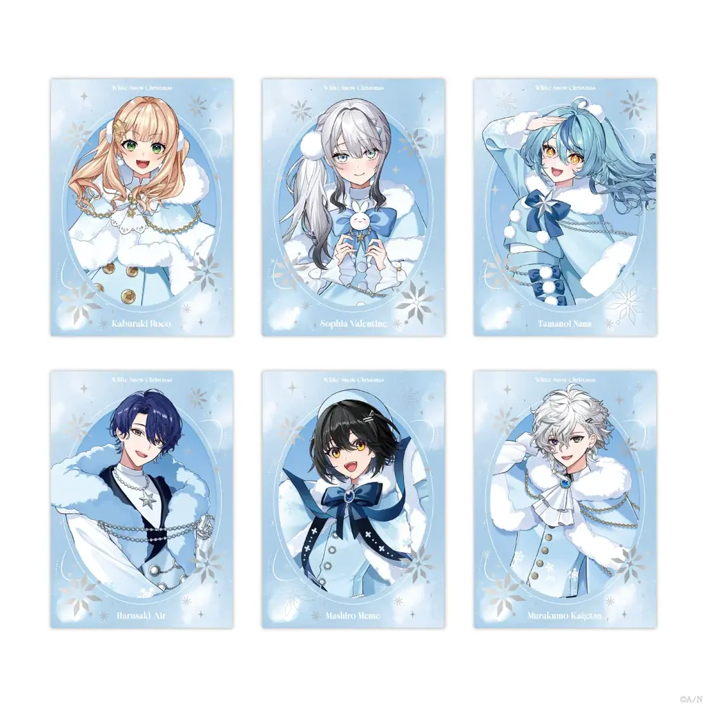 にじさんじから「White Snow Christmas」グッズが登場！2025年12月9日(火)18時から販売開始！ 画像 7