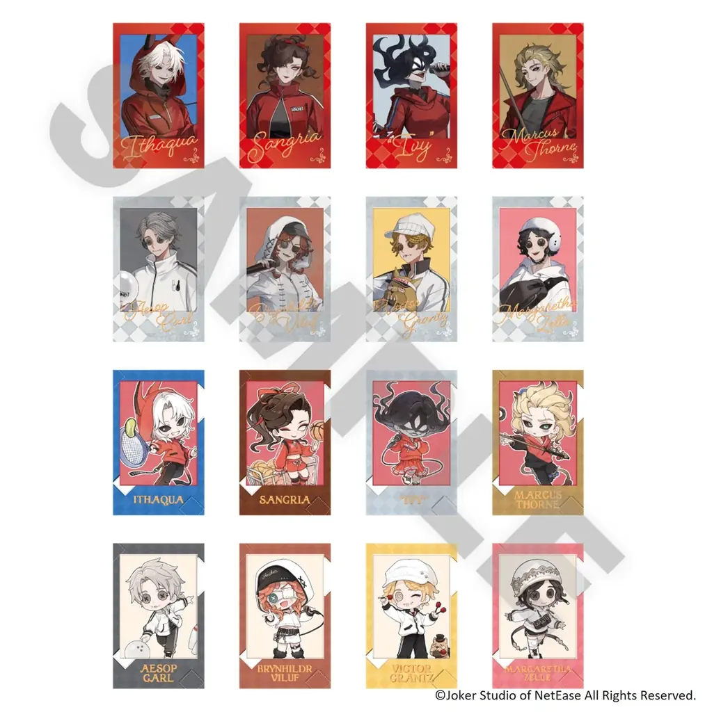 『IdentityV 第五人格』× ROUND1 のコラボキャンペーン！12/20(土)から新規描き起こしイラストを使用したグッズが多数登場！ 画像 13