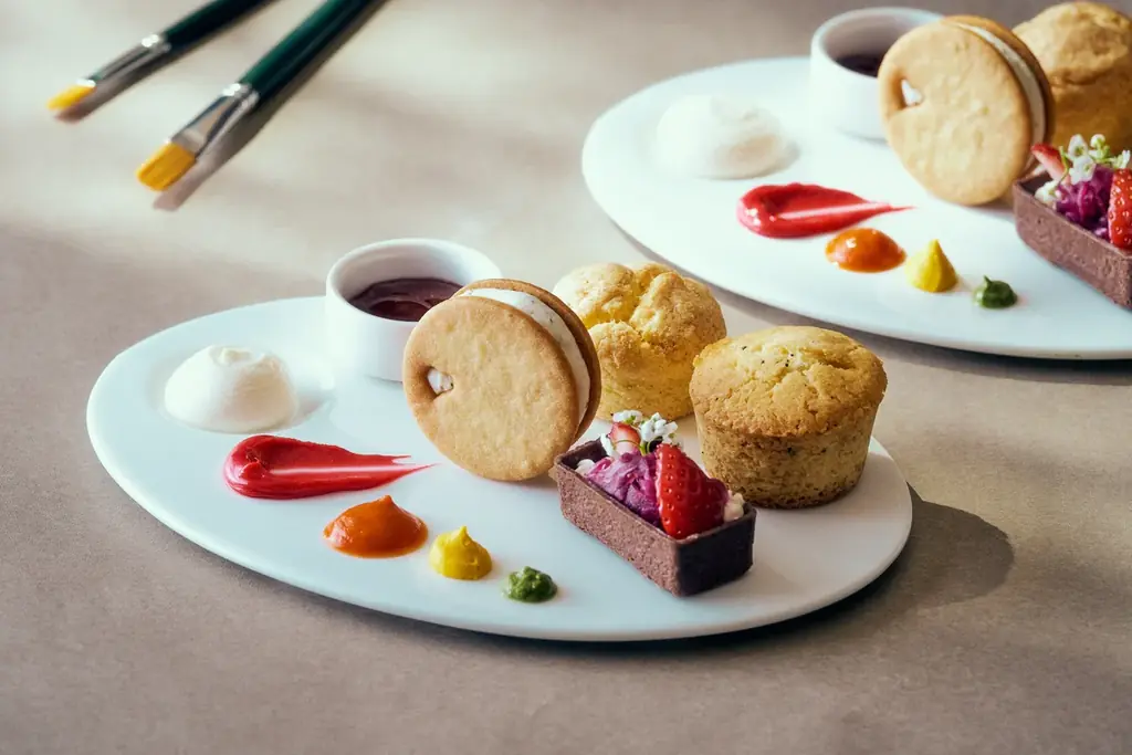 大切な人と過ごすバレンタインにもおすすめのパレットで描くアートのようなストロベリーアフタヌーンティーを販売 ザ・プリンスギャラリー 東京紀尾井町 画像 5