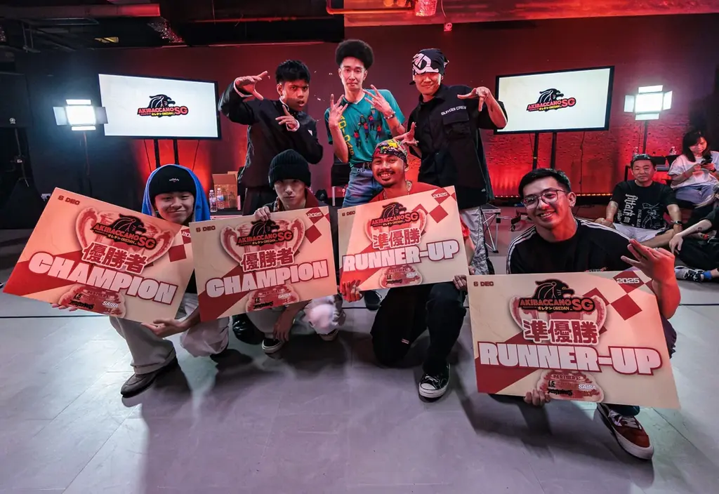 アニソンダンスバトルの最高峰「あきばっか〜の」シンガポール初開催が大盛況のうちに終幕！世界ベスト4の「龍と勇太」が優勝し日本通算４連覇を達成。世界を熱狂させるアニソンダンスの新章が開幕。 画像 5