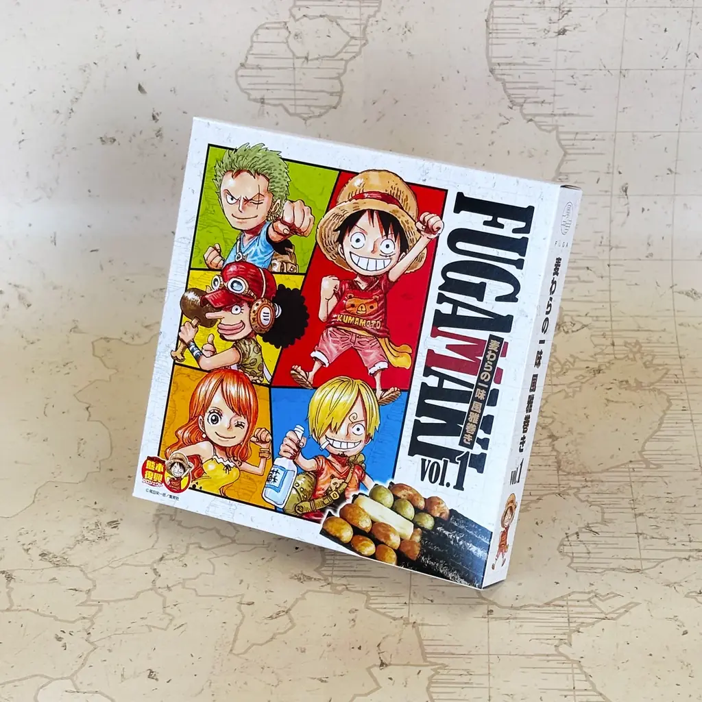 【ONE PIECE×風雅巻き】熊本の海苔屋「風雅」が、世界的人気漫画「ONE PIECE」とのコラボ商品《麦わらの一味 風雅巻き》を熊本県内限定で2025年12月中旬発売 画像 2