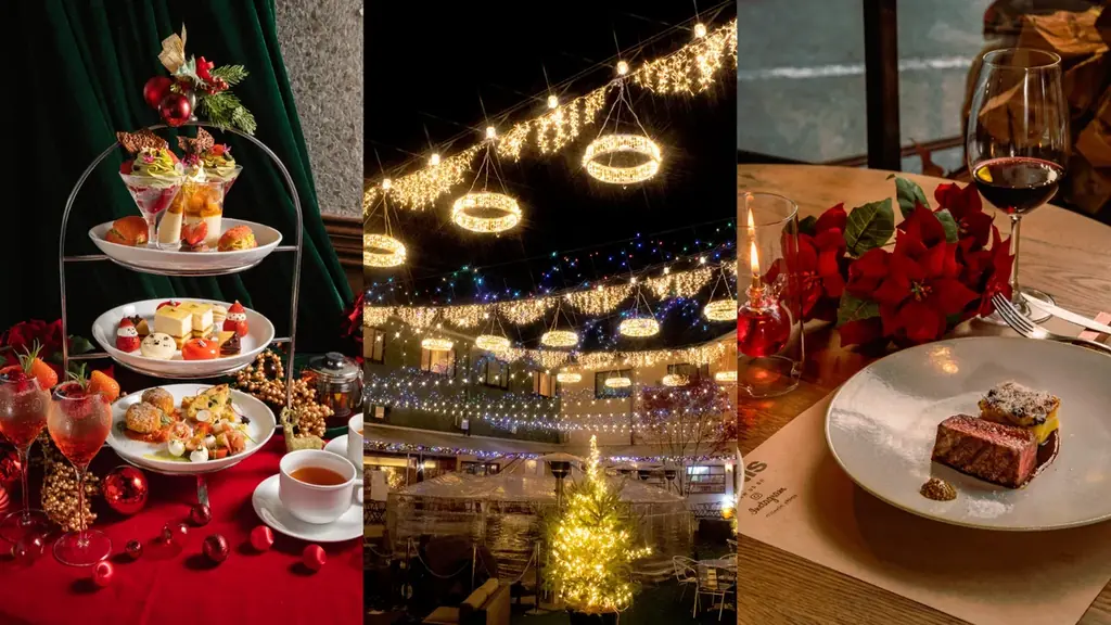 那須パラダイス初クリスマス 光と音楽で彩る冬