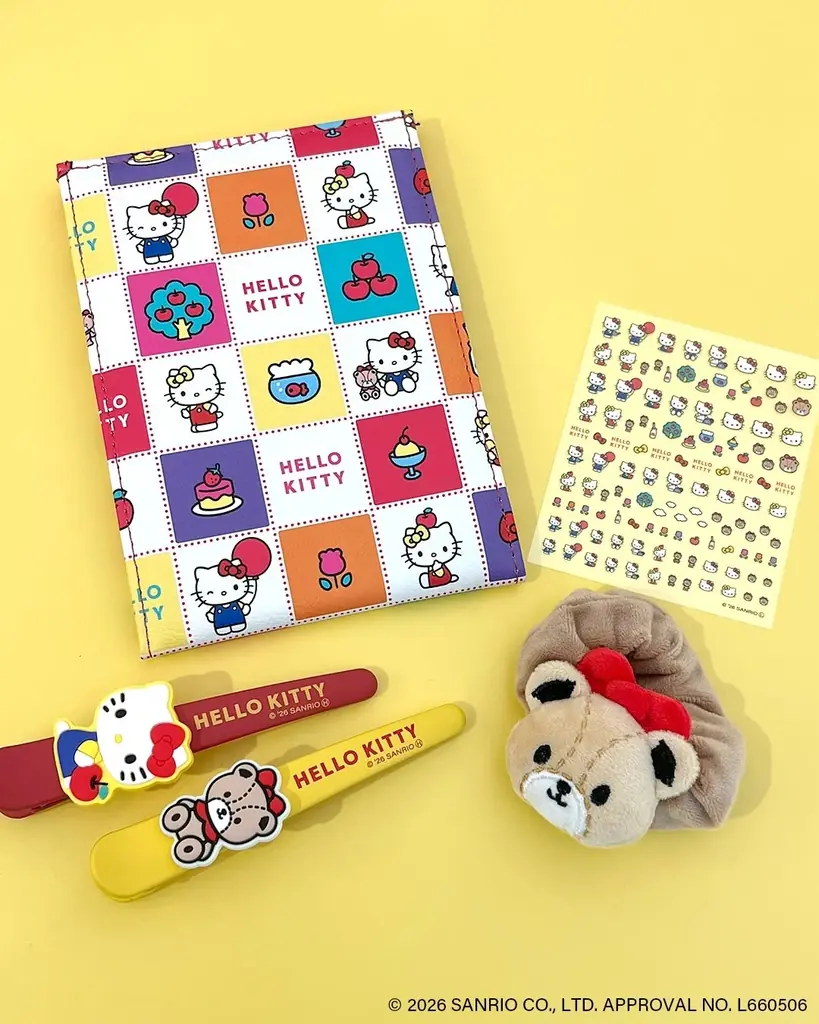 かわいさがぎゅっと詰まった「ハローキティ」と「タイニーチャム」のレトロデザインアイテムが1月上旬に新登場！【全品390円（税込429円） 画像 4