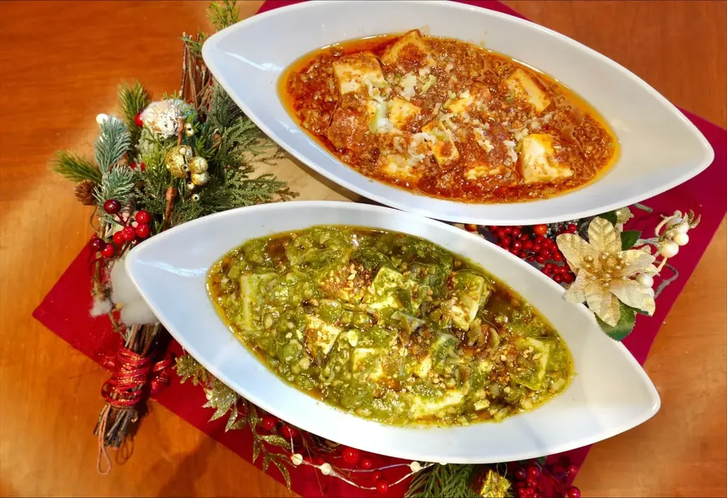 十勝産大豆を使った完全植物性「緑の麻婆豆腐」の提供を開始しました 画像 3