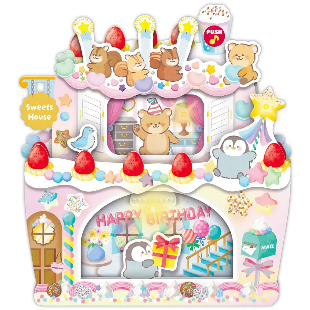 誕生日をもっと特別に！ 音・光・動きでサプライズを演出するオルゴールカードの新商品が発売 画像 5