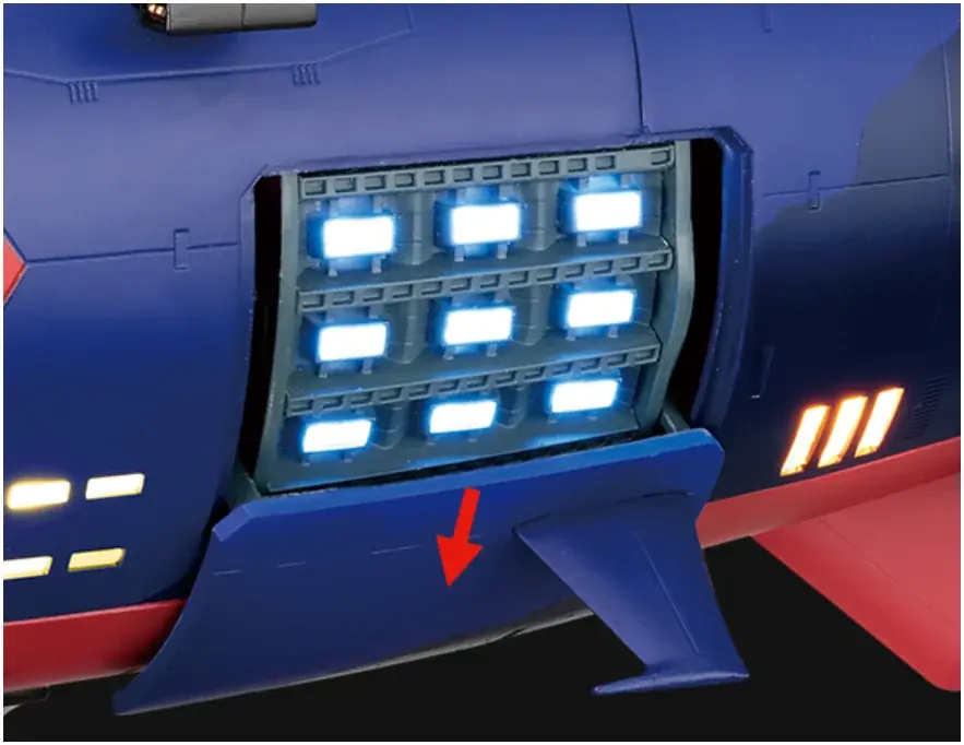 キャプテンハーロックと双璧をなす女海賊エメラルダスの宇宙海賊船、ついに大迫力モデルで登場！『クイーン・エメラルダス号 ダイキャストギミックモデルをつくる』2026年1月28日（水）発売 画像 10