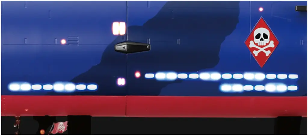 キャプテンハーロックと双璧をなす女海賊エメラルダスの宇宙海賊船、ついに大迫力モデルで登場！『クイーン・エメラルダス号 ダイキャストギミックモデルをつくる』2026年1月28日（水）発売 画像 15