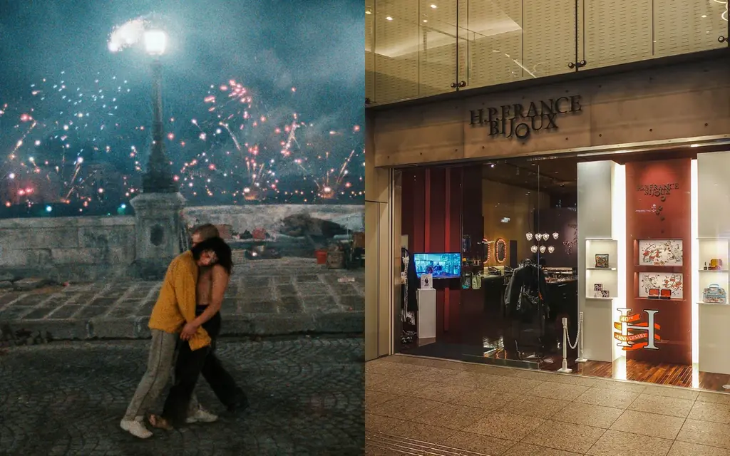 ポンヌフの恋人展示