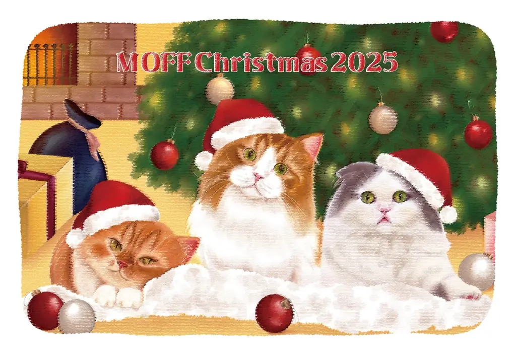 “MOFFネコ”たちと過ごす、とっておきのクリスマス。『MOFF Christmas 2025』12月13日より開催！ 画像 2