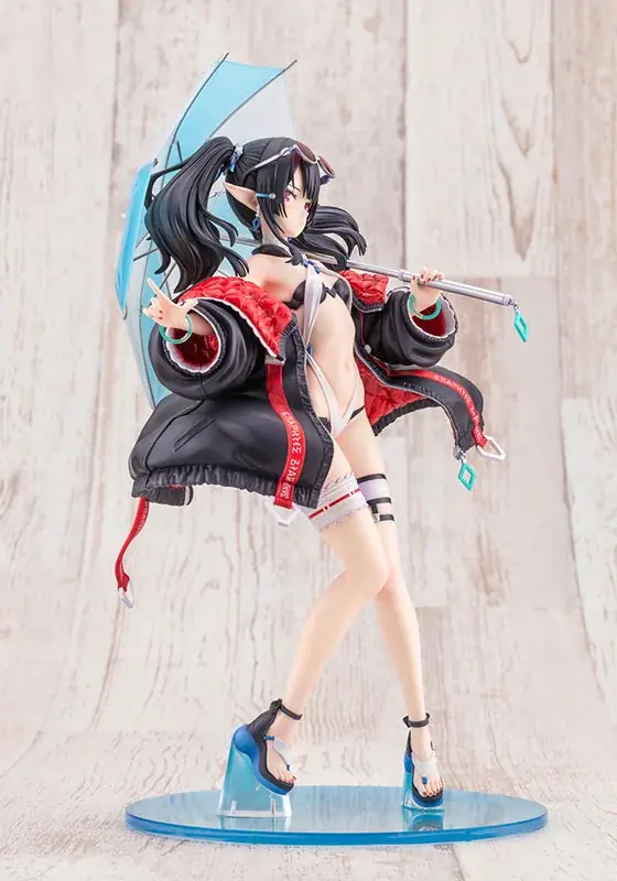 『ファンタシースターオンライン２ es』より、2021年夏に実装されたチップ「白砂のアネット【サマーバケーション】」が立体化。あみあみにて予約受付中。 画像 6