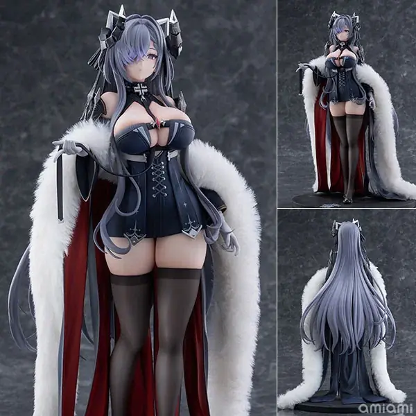 『アズールレーン』より、鉄血空母「アウグスト・フォン・パーセヴァル」がフィギュアで登場。あみあみにて予約受付中。 画像 2