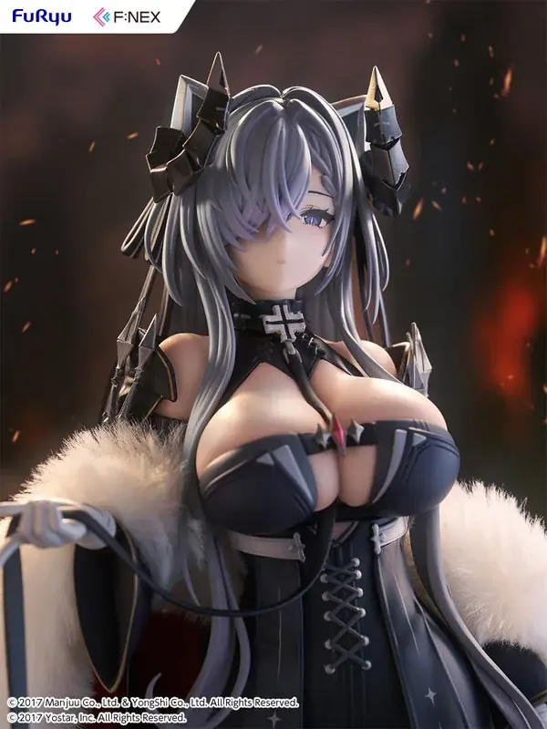 『アズールレーン』より、鉄血空母「アウグスト・フォン・パーセヴァル」がフィギュアで登場。あみあみにて予約受付中。 画像 6