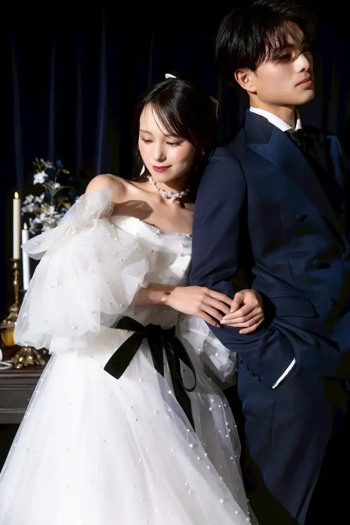 【スタジオリニューアル12月OPEN！】新作パールウェディングドレスで魅せる、classical/antiqueなヨーロッパ調の世界観をお届けいたします。 画像 5