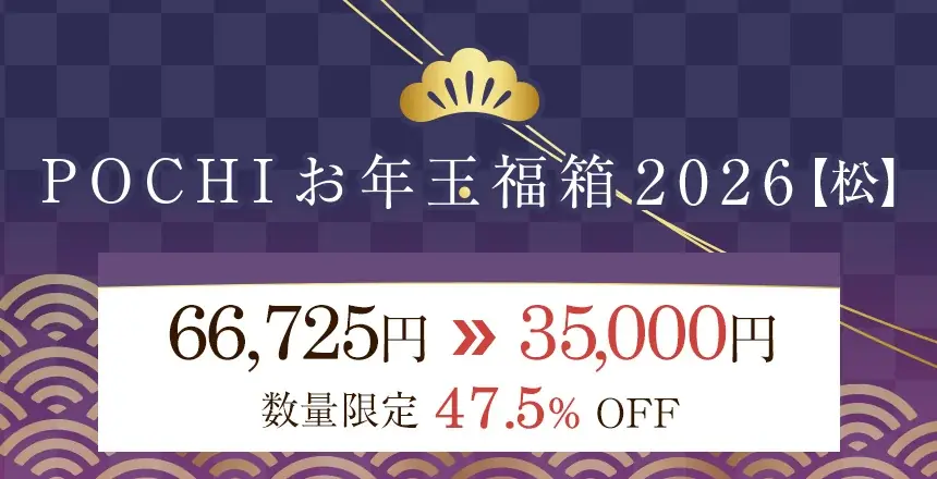 《POCHI》美味しくてお得なPOCHIの「お年玉福箱2026」販売開始 画像 2