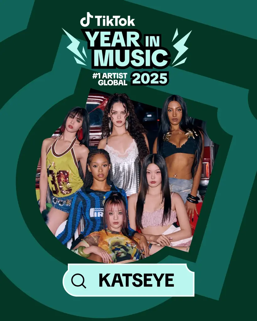 TikTok、2025年にTikTokで最も人気を集めたアーティストや楽曲、音楽トレンドを選出する「TikTok Year in Music 2025」をグローバルで発表！ 画像 3