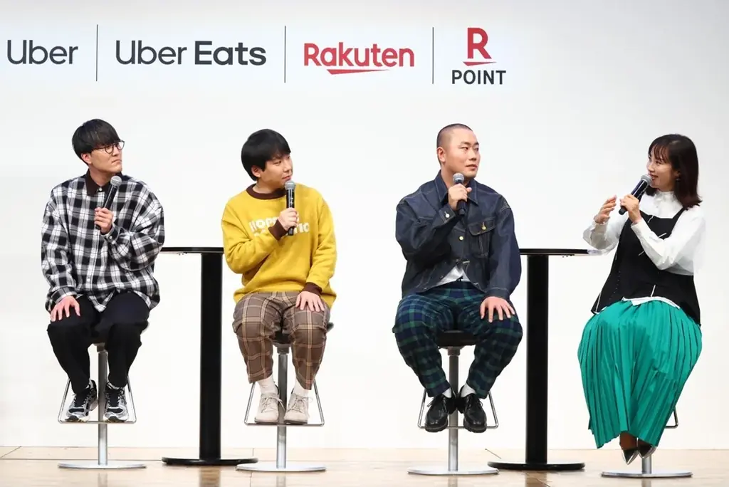 Uberと楽天の戦略的パートナーシップ推進発表会に両サービスのヘビーユーザーである山口もえさん、ハナコの皆さんが登場 画像 3