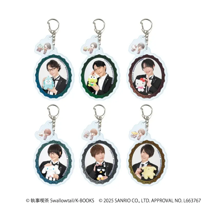 「執事喫茶スワロウテイル×サンリオキャラクターズ」コラボグッズが登場！　執事と一緒にサンリオキャラクターズがおもてなし♪ 画像 11