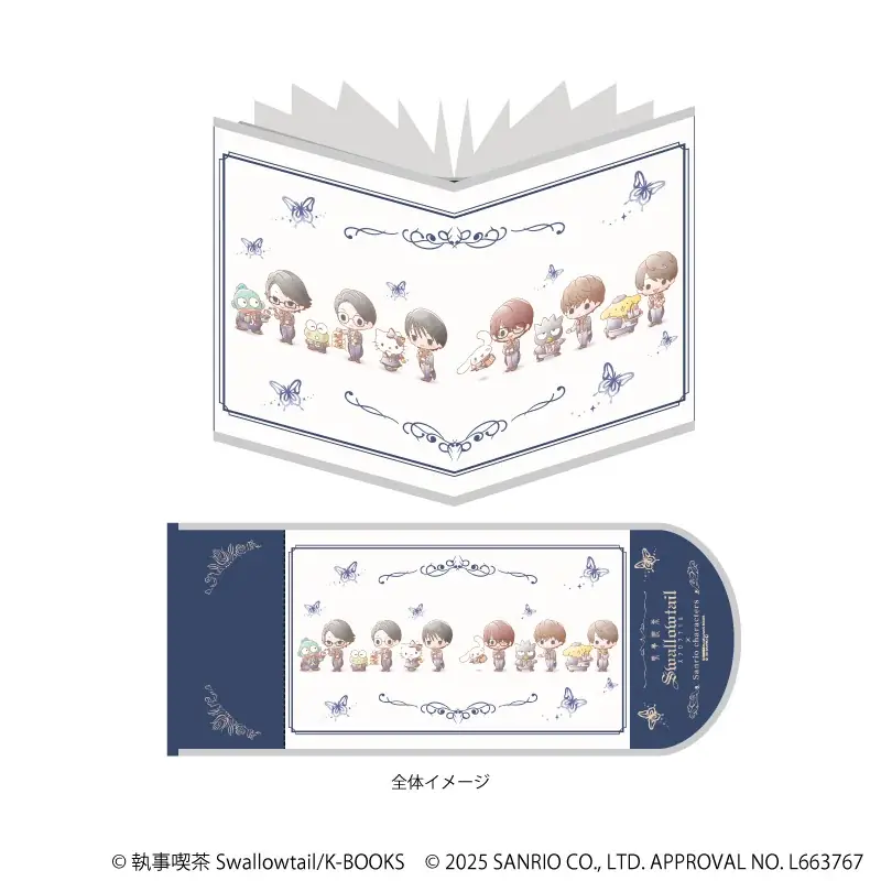 「執事喫茶スワロウテイル×サンリオキャラクターズ」コラボグッズが登場！　執事と一緒にサンリオキャラクターズがおもてなし♪ 画像 14