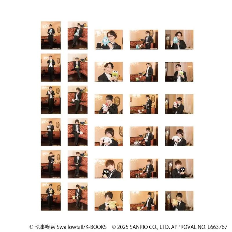 「執事喫茶スワロウテイル×サンリオキャラクターズ」コラボグッズが登場！　執事と一緒にサンリオキャラクターズがおもてなし♪ 画像 17