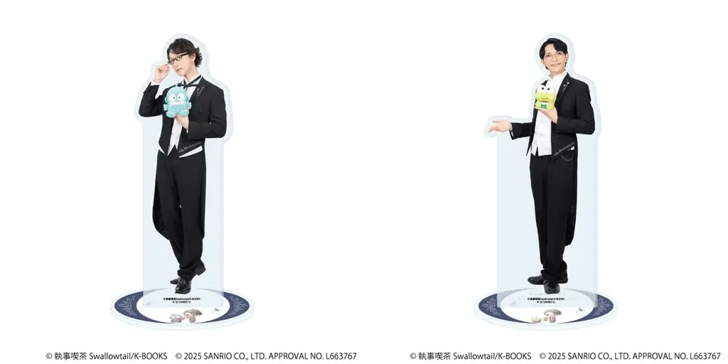 「執事喫茶スワロウテイル×サンリオキャラクターズ」コラボグッズが登場！　執事と一緒にサンリオキャラクターズがおもてなし♪ 画像 18