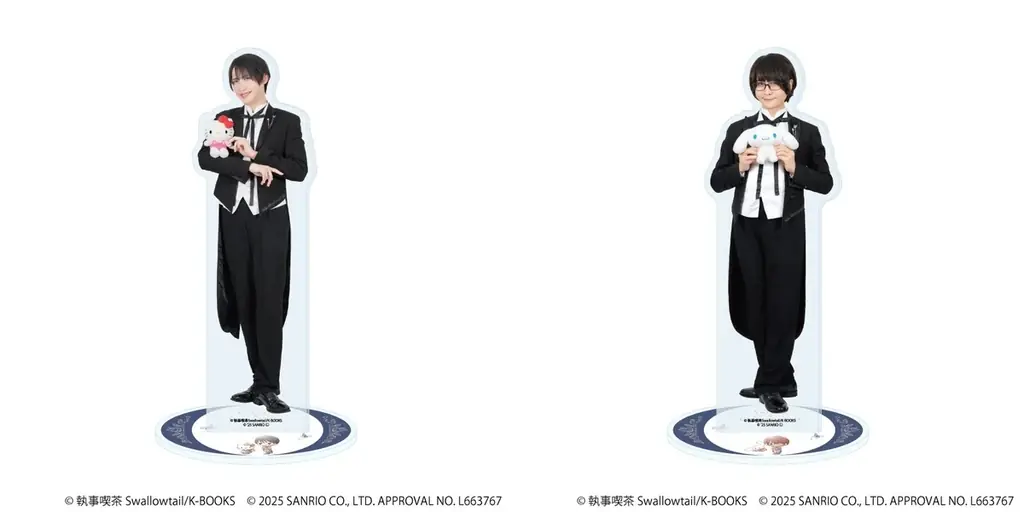 「執事喫茶スワロウテイル×サンリオキャラクターズ」コラボグッズが登場！　執事と一緒にサンリオキャラクターズがおもてなし♪ 画像 19