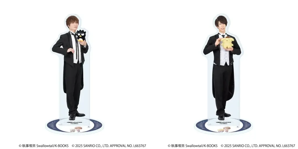 「執事喫茶スワロウテイル×サンリオキャラクターズ」コラボグッズが登場！　執事と一緒にサンリオキャラクターズがおもてなし♪ 画像 20