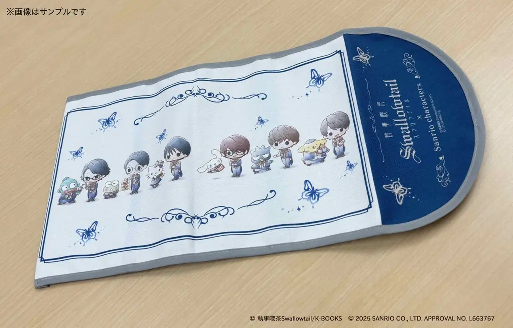 「執事喫茶スワロウテイル×サンリオキャラクターズ」コラボグッズが登場！　執事と一緒にサンリオキャラクターズがおもてなし♪ 画像 7