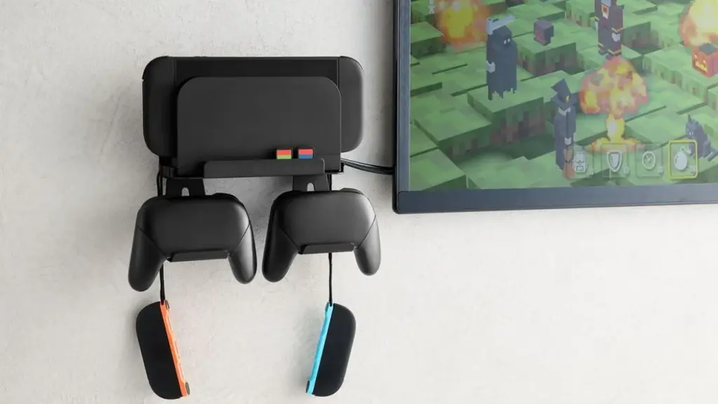 Nintendo Switch(TM)シリーズ対応！ゲーム機本体やその周辺機器をまとめて収納できる壁掛け収納スタンドを新発売 画像 6