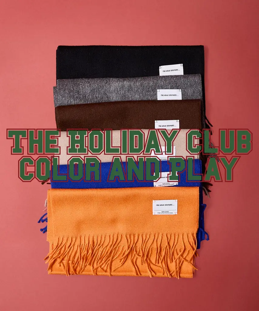 JOURNAL STANDARDがギフトコレクション “THE HOLIDAY CLUB COLOR AND PLAY” を公開！ 画像 5