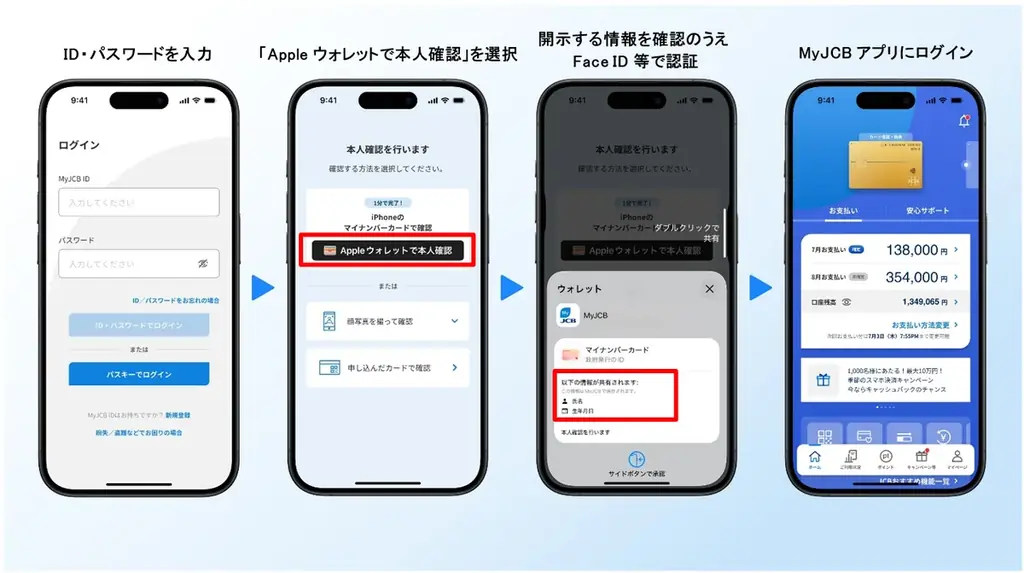 MyJCBアプリの本人確認で「iPhoneのマイナンバーカード」が利用可能 画像 2