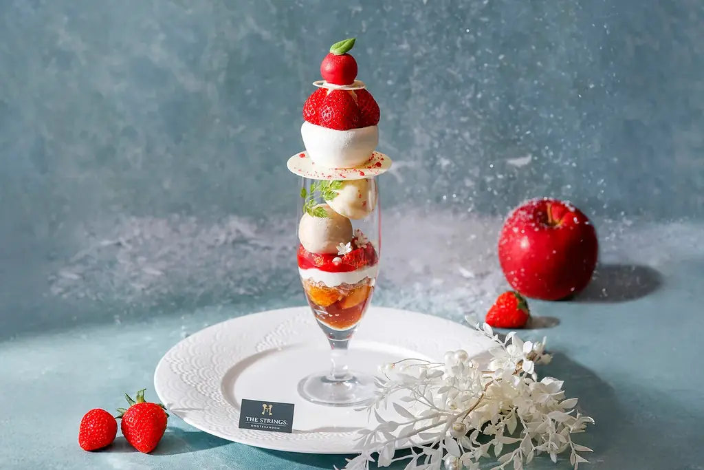 『りんご&いちごの白雪パフェ』新登場 画像 1