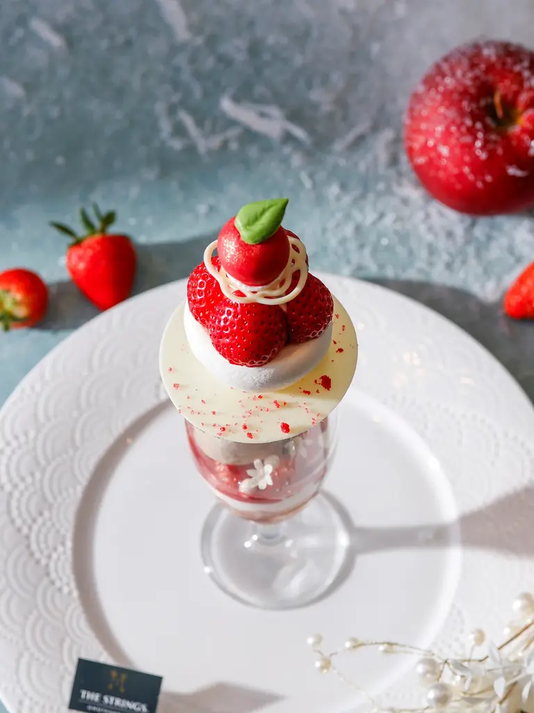 『りんご&いちごの白雪パフェ』新登場 画像 2