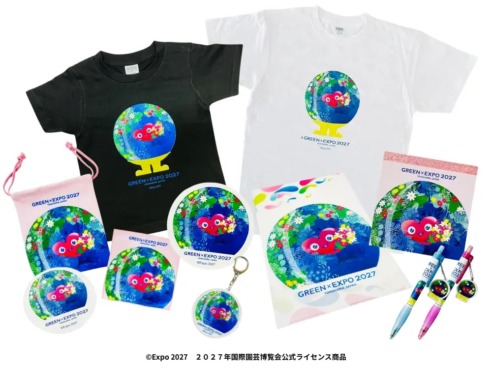 GREEN×EXPO 2027公式ライセンス商品　「トゥンクトゥンク」がいっぱい！オフィスや学校で使える文具からアパレルまで、全11アイテムが登場 画像 1