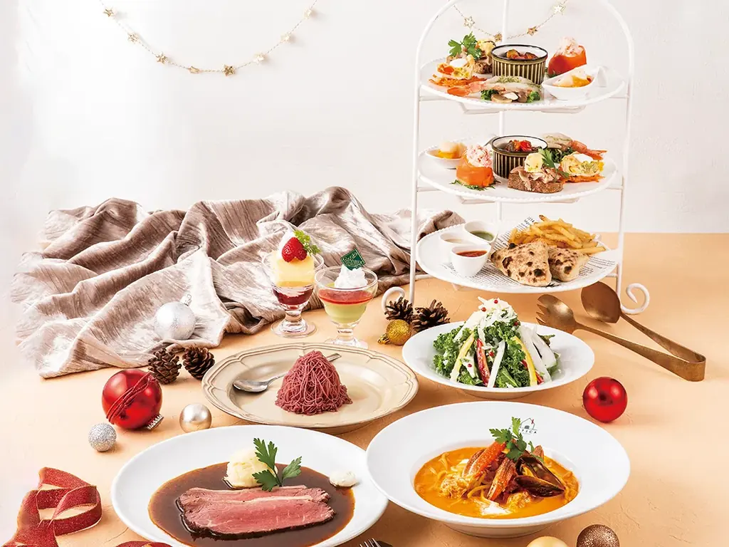 【イタリアン リゾート ペルティカ】電話予約受付中！今年のX’masはペルティカで極上イタリアンを🎄生パスタ・ローストビーフ・厚切りポークなどの絶品メニューが堪能できる『特別コース』をご提供！ 画像 2