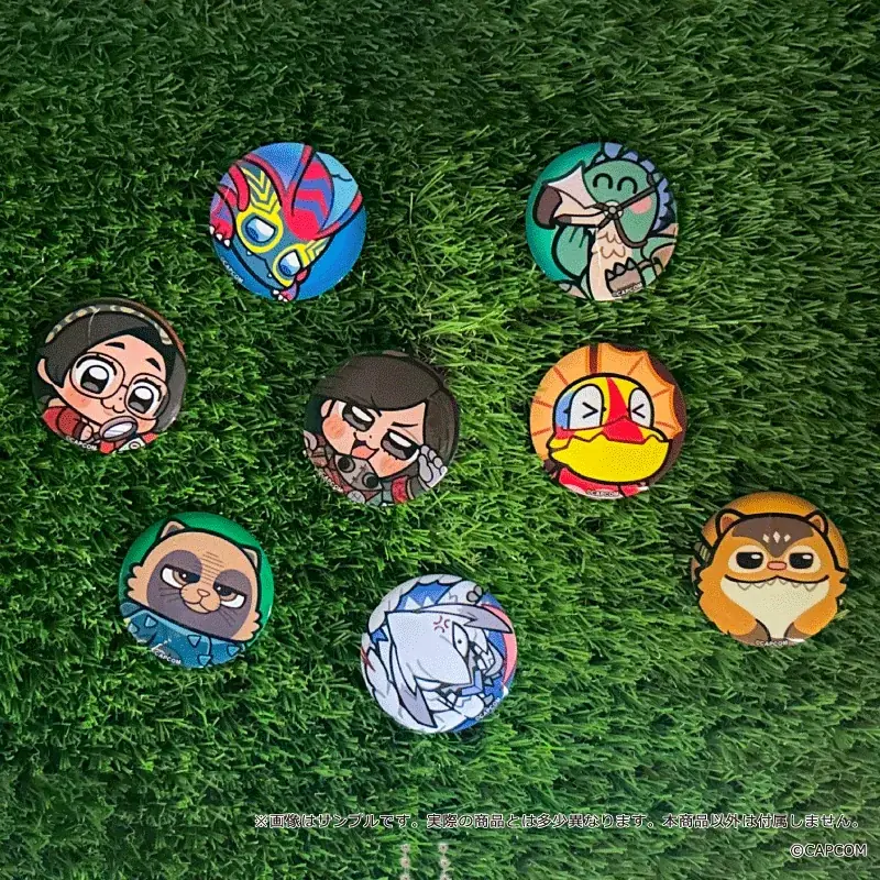 『モンスターハンターワイルズ』よりキャラクターやモンスターが大川ぶくぶ氏の描きおこしイラストで様々なグッズになって登場！ 画像 5