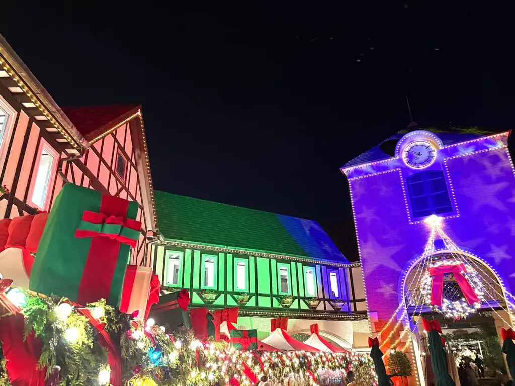 古城のクリスマス