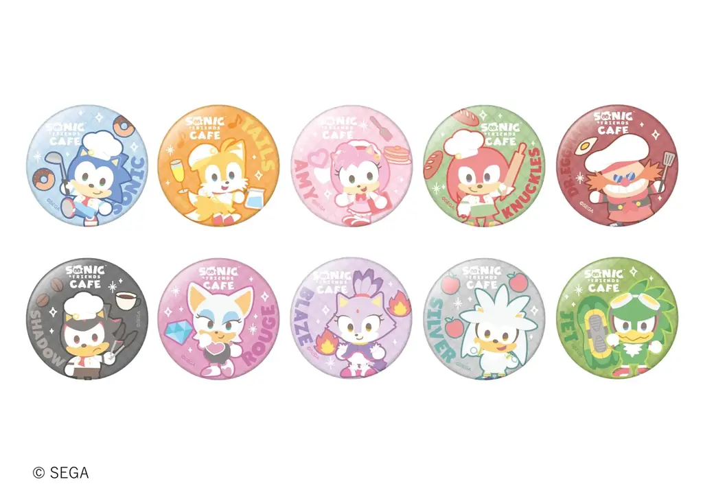 コラボカフェ『SONIC & FRIENDS CAFE』開催決定！1月9日（金）からand GALLERY有楽町店、名古屋2号店にて開催 画像 16