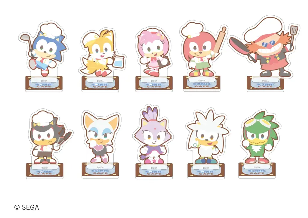 コラボカフェ『SONIC & FRIENDS CAFE』開催決定！1月9日（金）からand GALLERY有楽町店、名古屋2号店にて開催 画像 17