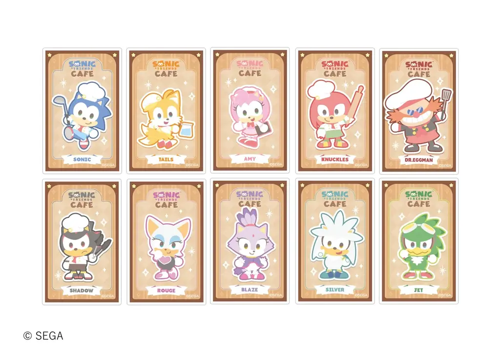 コラボカフェ『SONIC & FRIENDS CAFE』開催決定！1月9日（金）からand GALLERY有楽町店、名古屋2号店にて開催 画像 18