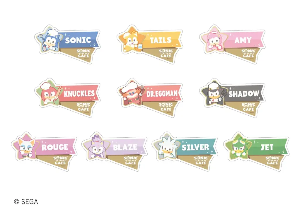 コラボカフェ『SONIC & FRIENDS CAFE』開催決定！1月9日（金）からand GALLERY有楽町店、名古屋2号店にて開催 画像 19